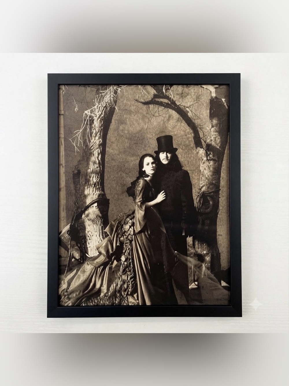 Eternal Love Mina & Count Vlad 8x10” framed print
